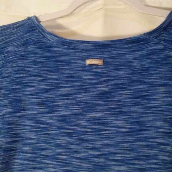 Columbia Dress Women S Short Sleeve Active Athletic Blue - Picture 16 of 16